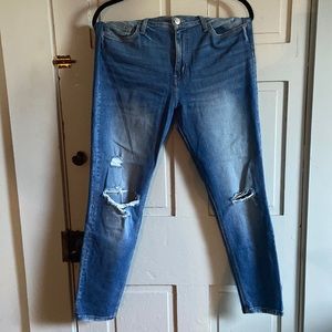 Flying Monkey distressed jeans